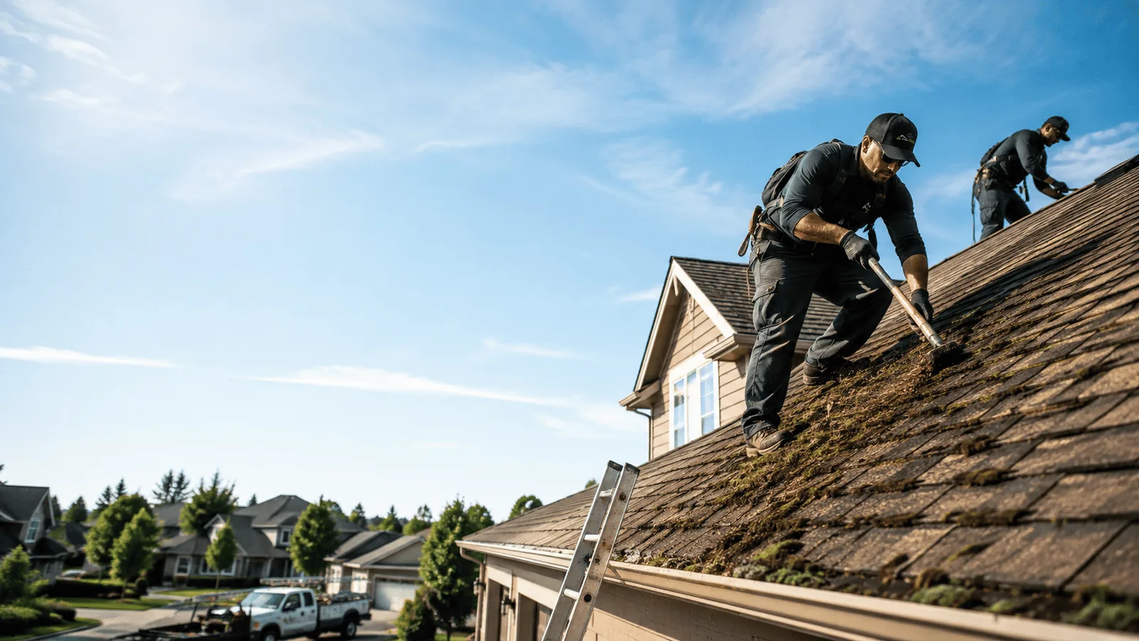 Roof Moss Removal in Juniata, NE near me
